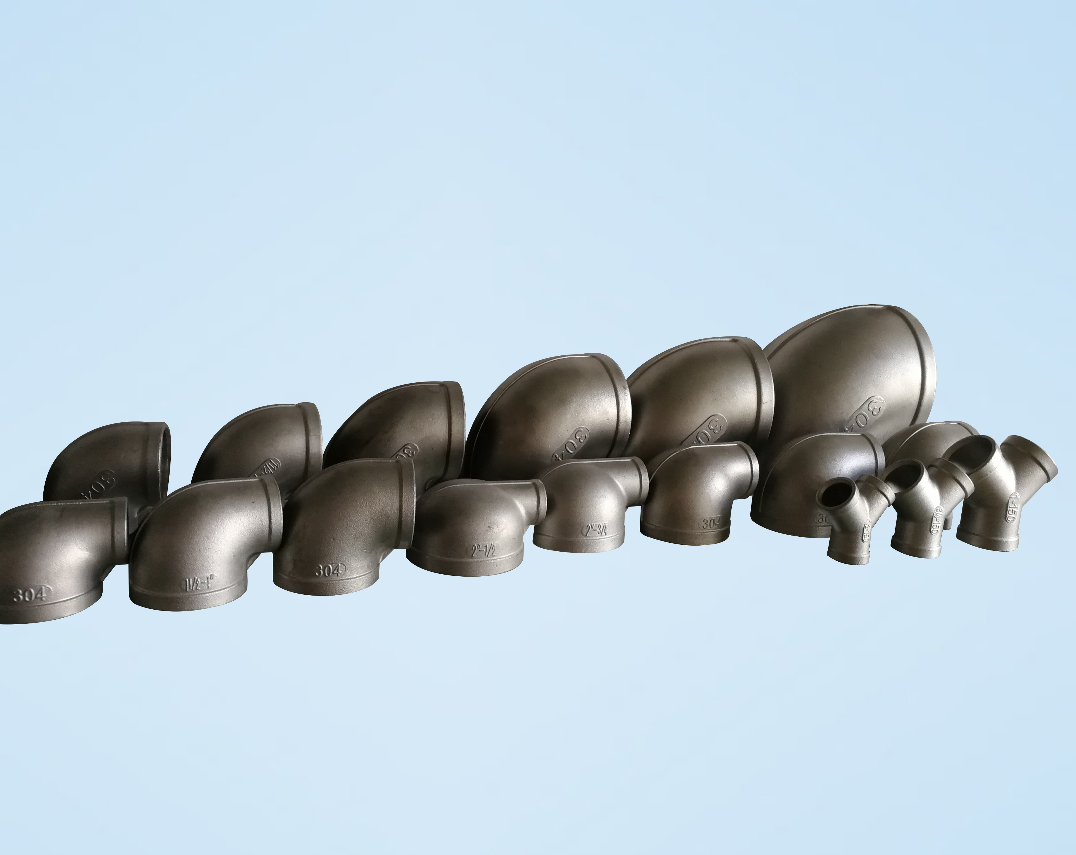 不銹鋼彎頭精密鑄造件